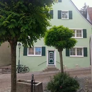 Old Town Center On The Romantic Road Harburg (Bavaria)